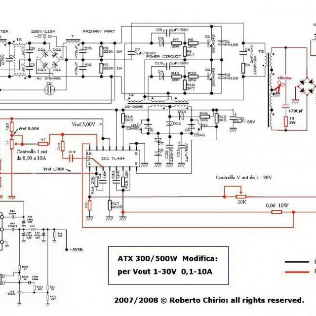 Ps 230wb схема