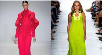 With what to wear clothes of neon colors: ideas of images