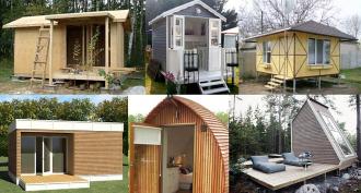 How to build a reliable and inexpensive frame house for a summer residence