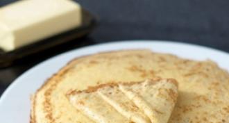 Pancakes with yeast fast cooking Pancakes with yeast fast and tasty