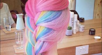 How to dye the ends of your hair at home: techniques for performing in dark and bright colors