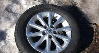 Shoes for Toyota Camry V50: rims and tires Parameters of stock rims Toyota Camry V50