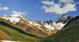 Koryak highlands - geographic features Ice mountain Koryak highlands